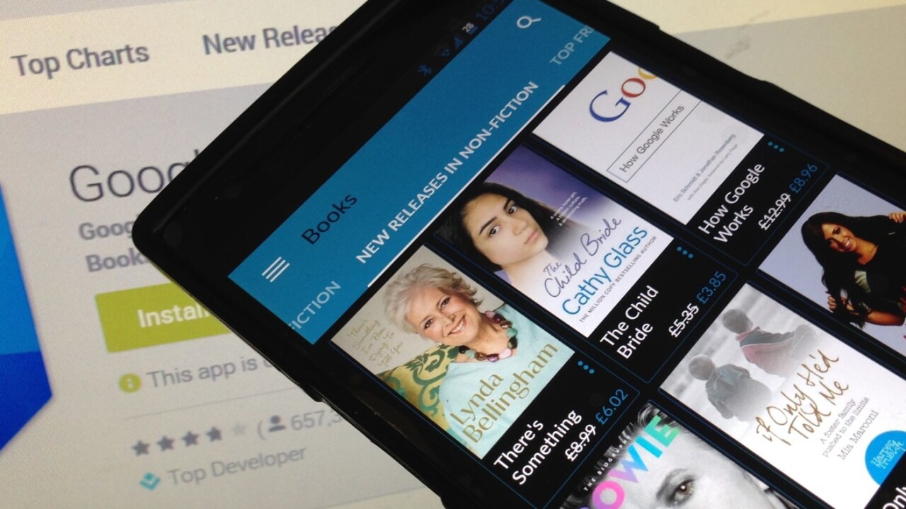 Google Play Books for Android now makes it easier to read non-fiction