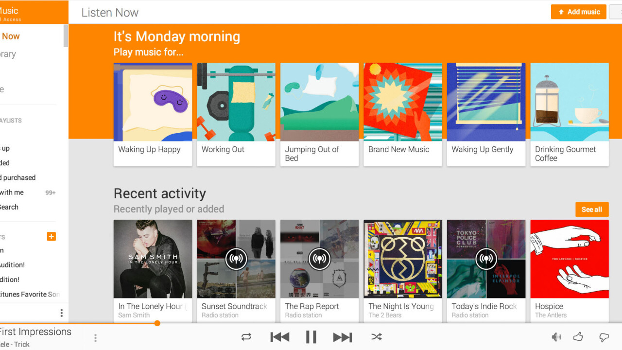 Google is bringing its Songza-powered playlists to the UK