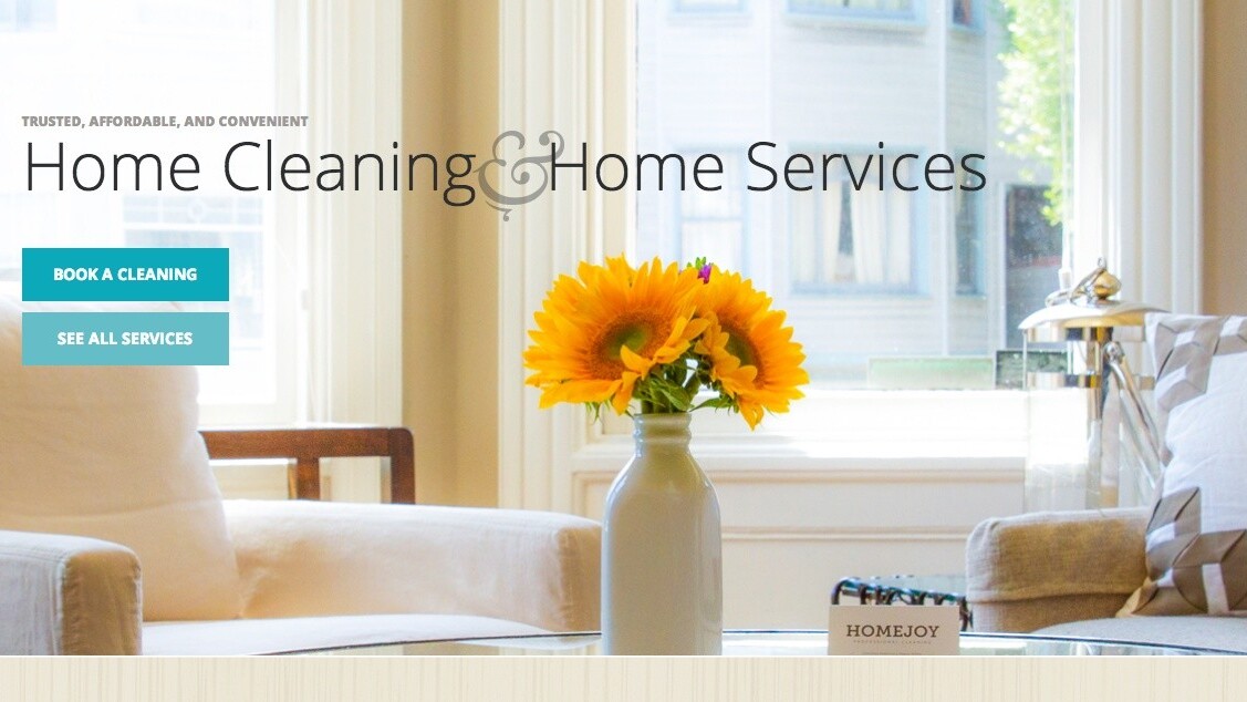 Homejoy expands beyond cleaning into other home services, kicking off in San Francisco and San Jose