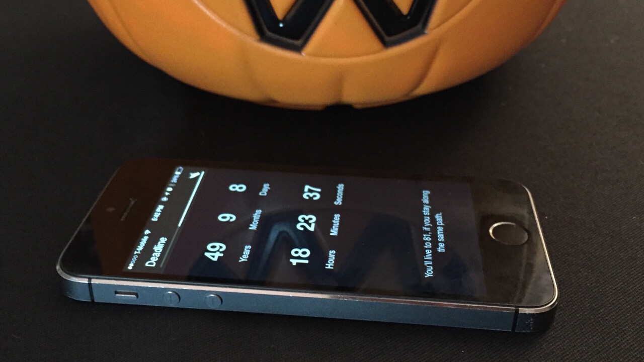 Deadline for iPhone taps HealthKit to predict when you’re going to die