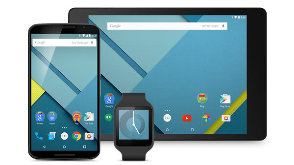 Developers can now download the full Android 5.0 Lollipop SDK