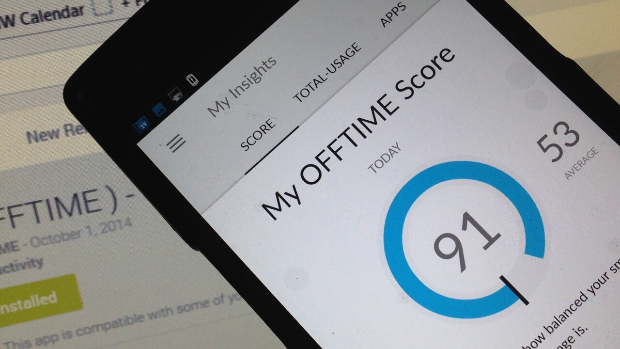 Offtime for Android wants to help you turn off and tune out