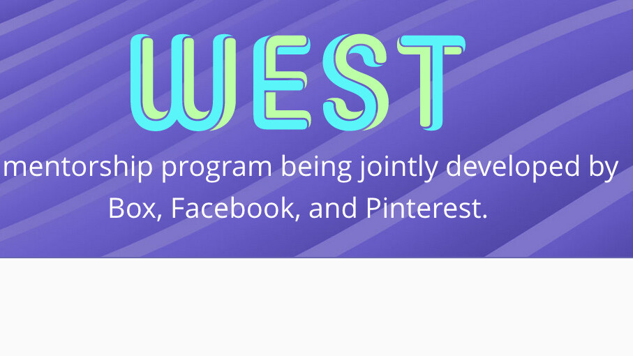 Facebook, Pinterest and Box create WEST, a mentorship program for women in tech