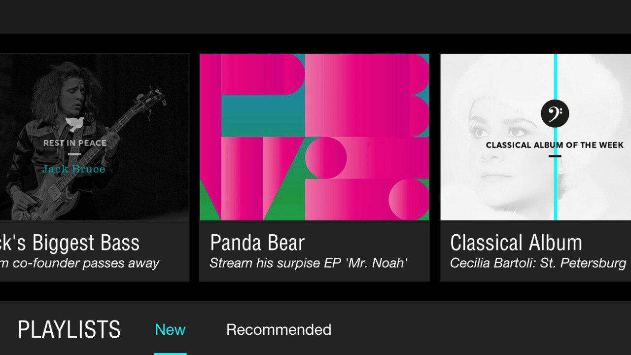 Tidal launches as a hi-fi music streaming service with editorial curation and videos