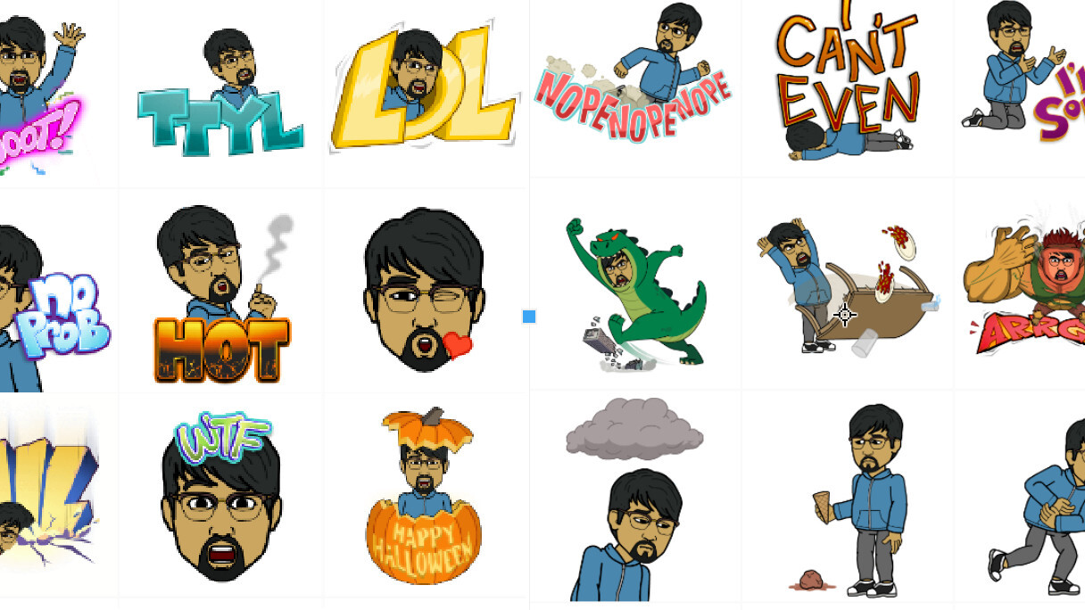 Bitstrips turns its cartoon avatars into emoji stickers with new Bitmoji app