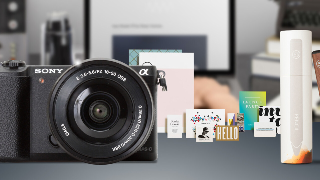 Designers’ dream giveaway: Win a Sony Alpha a5100, $300 in MOO supplies or a FiftyThree digital stylus, plus a year of Squarespace