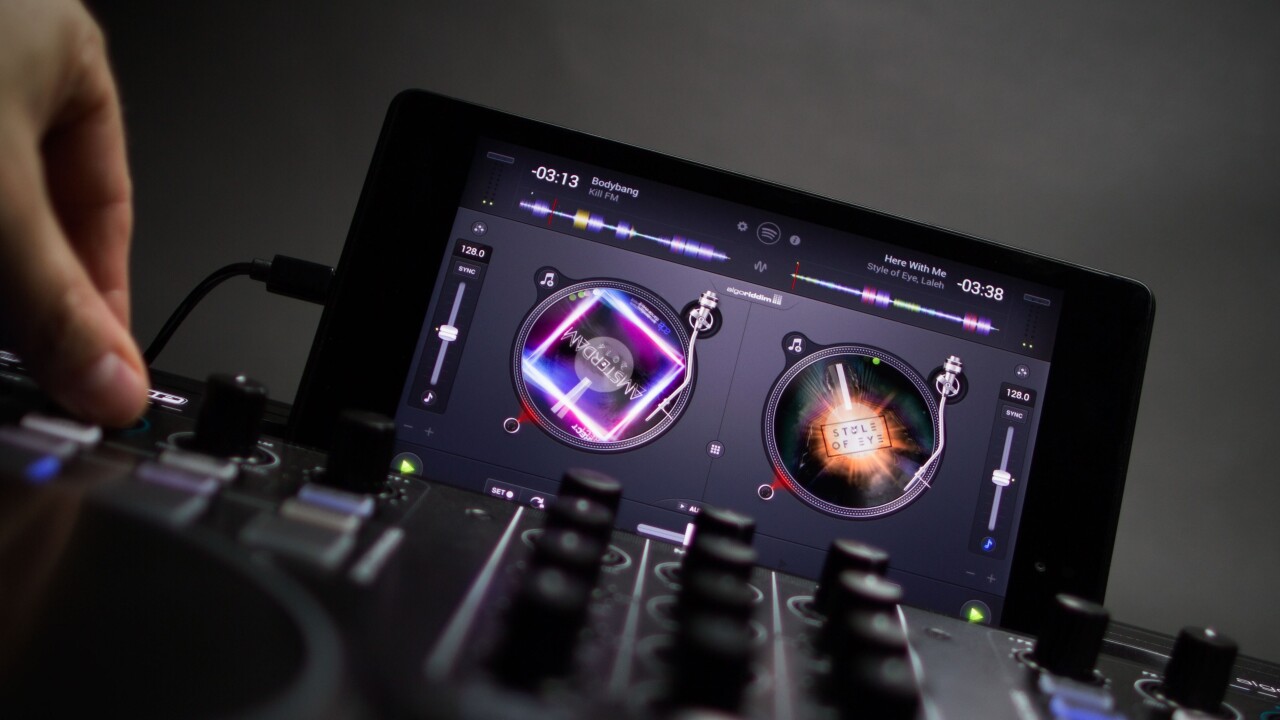 Algoriddim finally brings its popular Djay app to Android, create mixes from Spotify or your own music