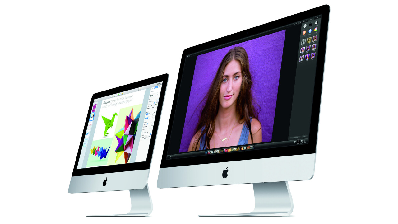 Report: Apple will launch 4K iMacs next week