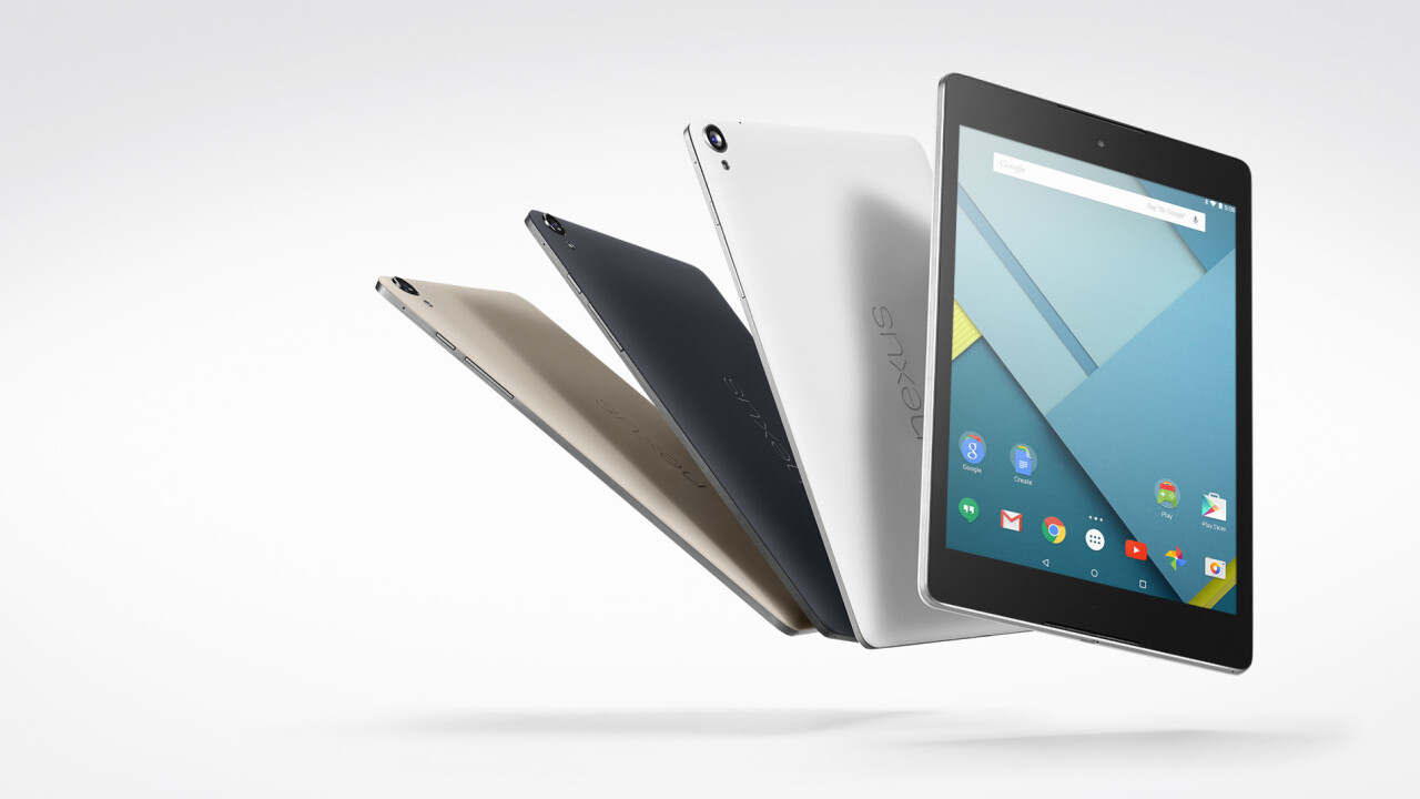 Google launches Nexus 9 tablet with 8.9-inch display and Android 5.0 Lollipop, available to pre-order on October 17