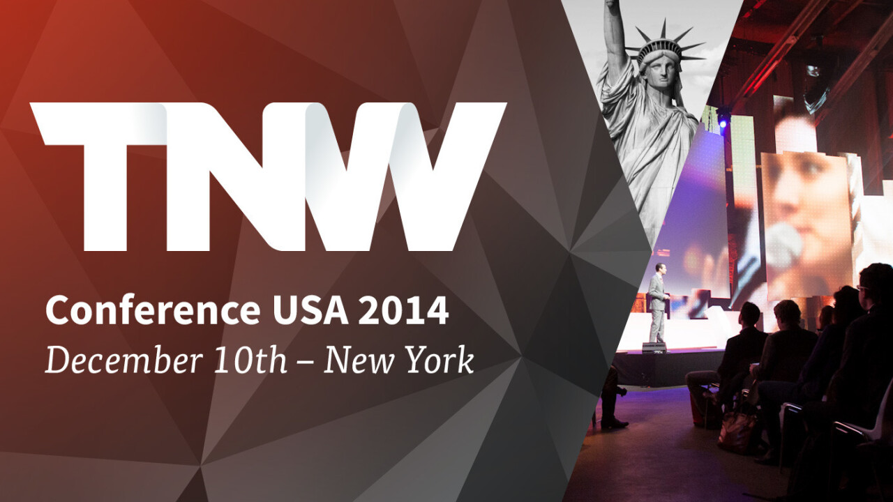 Here it is: The schedule for The Next Web Conference USA