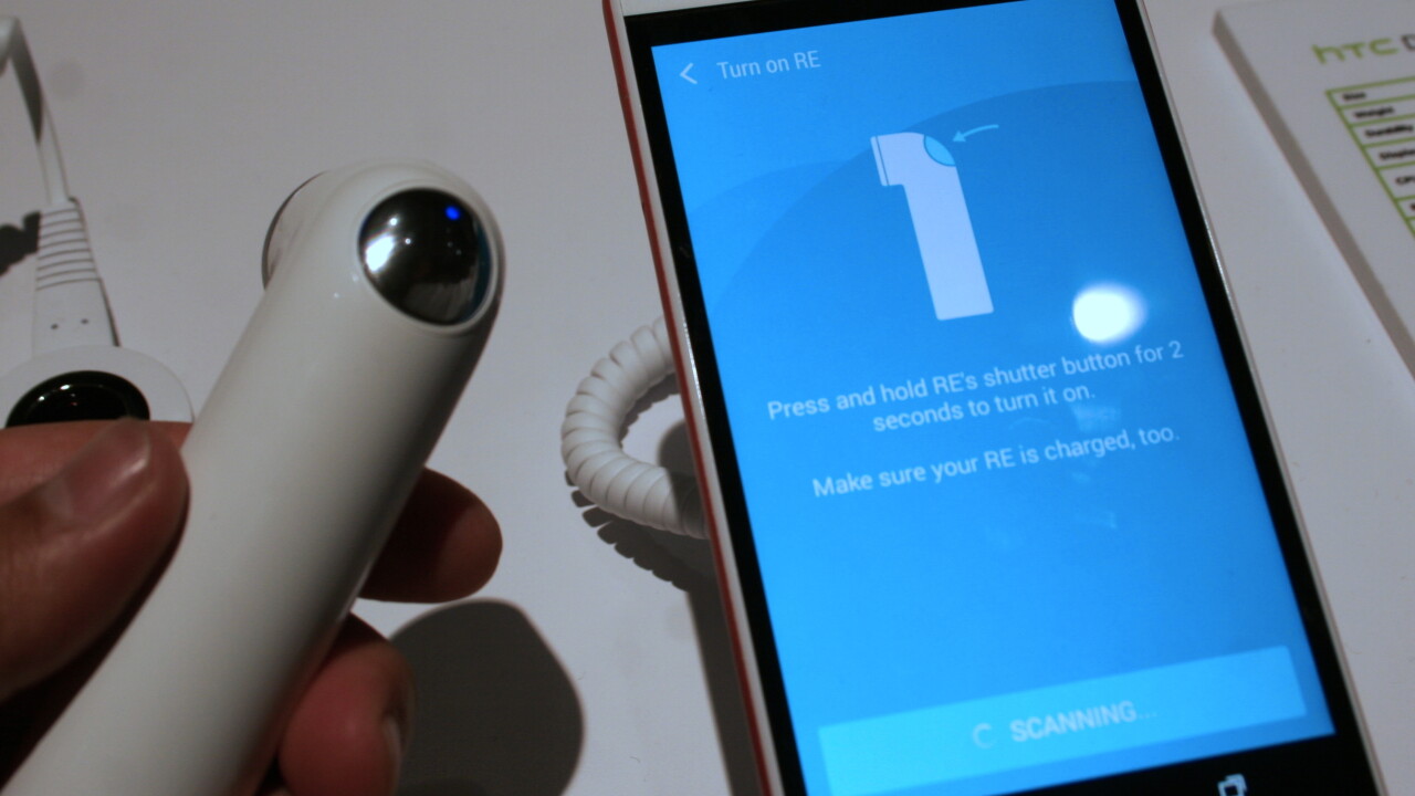 Hands-on with HTC’s RE action camera and Desire Eye smartphone