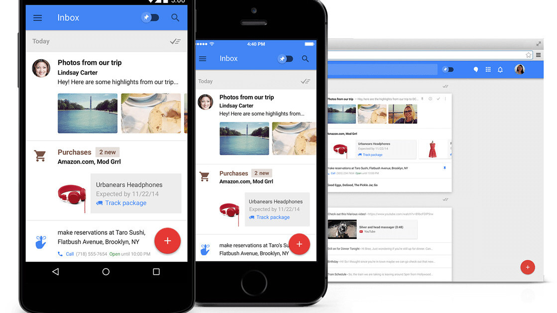 Inbox by Gmail at work: Great at organizing but still overwhelming