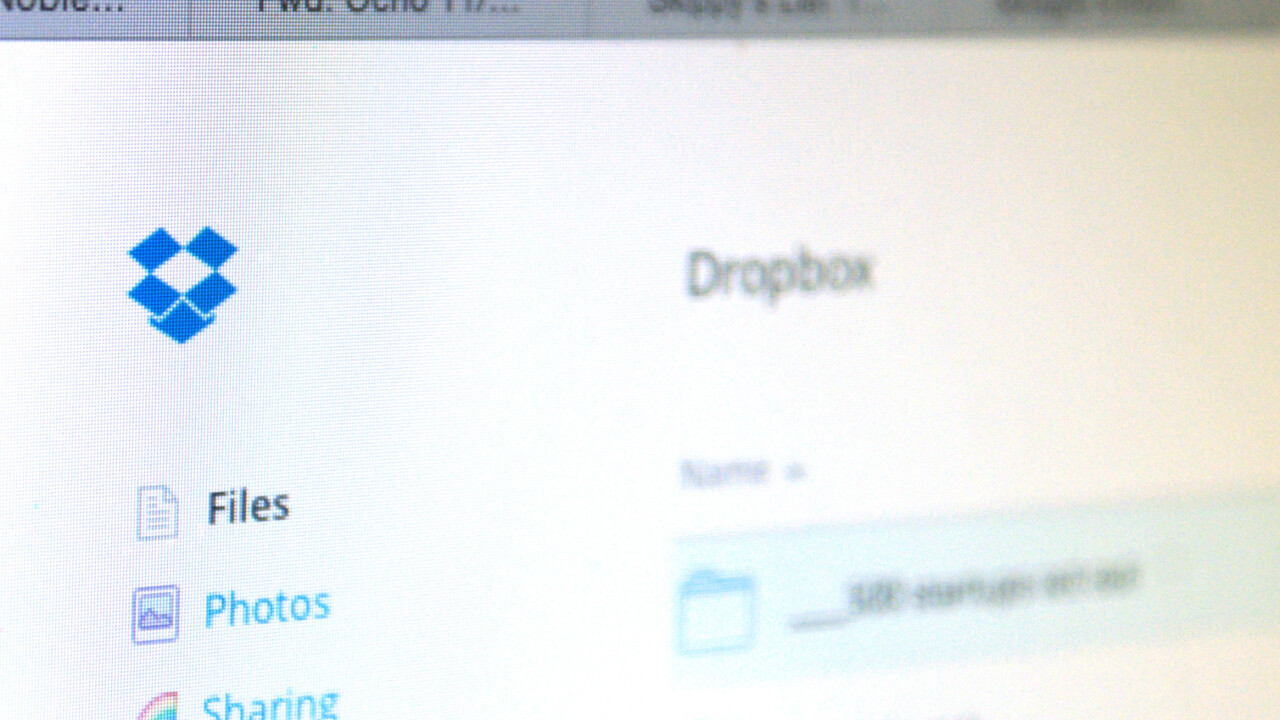 Dropbox adds share button to Web interface