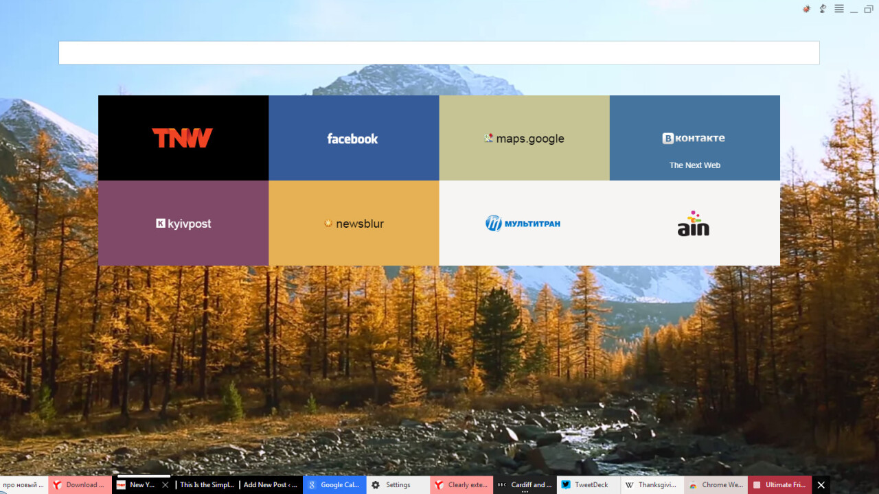 Yandex’s new browser is a bold UI experiment that takes the best from Chrome and Opera