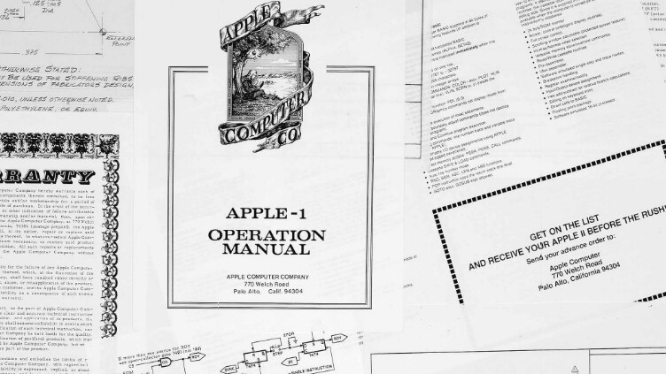 Apple co-founder’s personal archive, including Apple II blueprints, will be auctioned next month