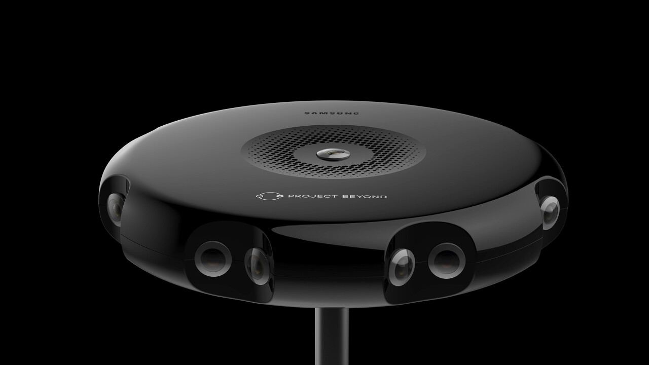 Samsung introduces 3D capturing Project Beyond camera for Gear VR