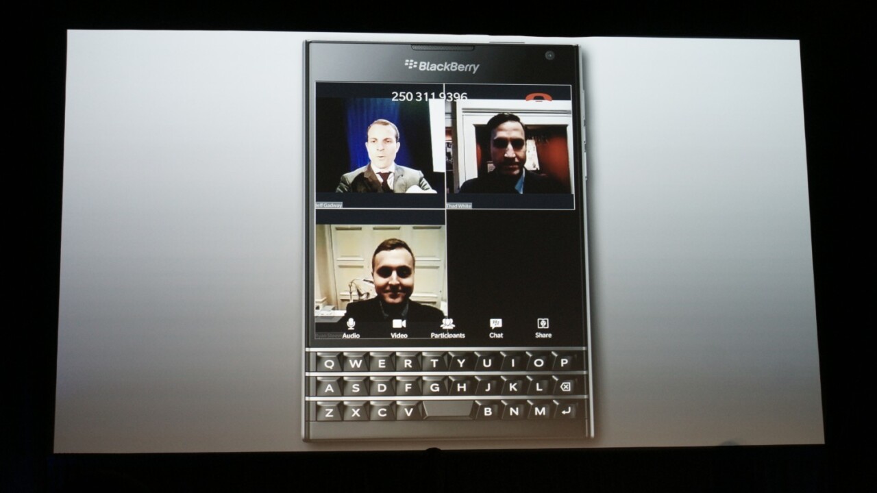 BlackBerry introduces BBM Meetings for cross-platform voice and video meetings
