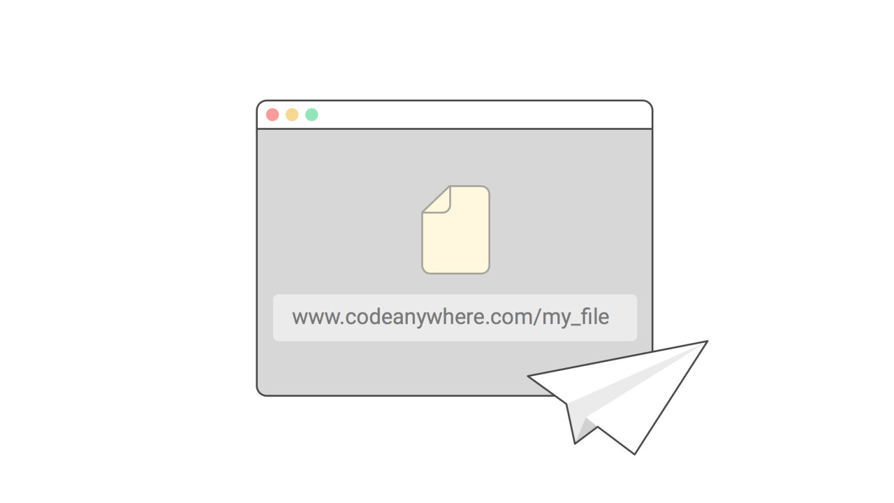 CodeAnywhere now lets users collaborate on code by sharing a link