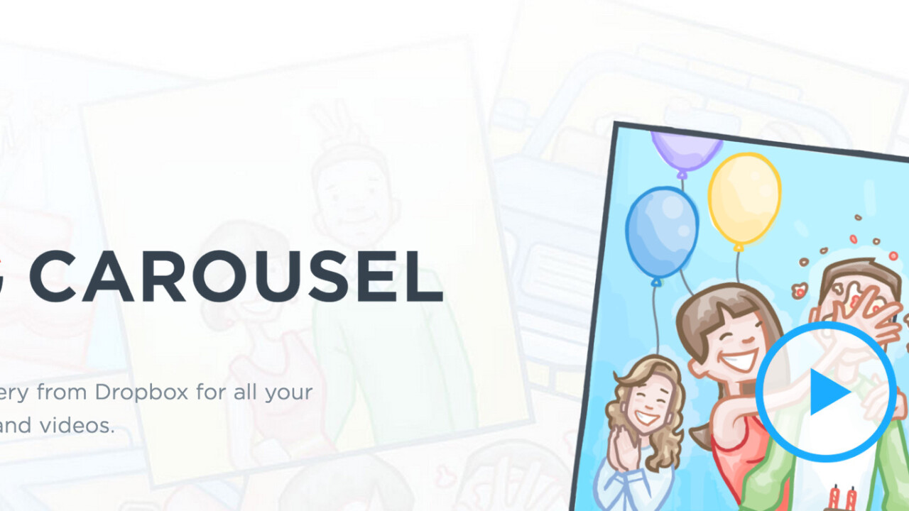 Dropbox’s Carousel can now automatically free up space for photos on your device