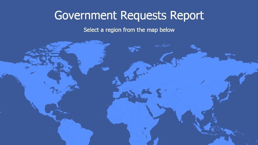 Facebook sees a 24% increase in government data requests since second half of 2013