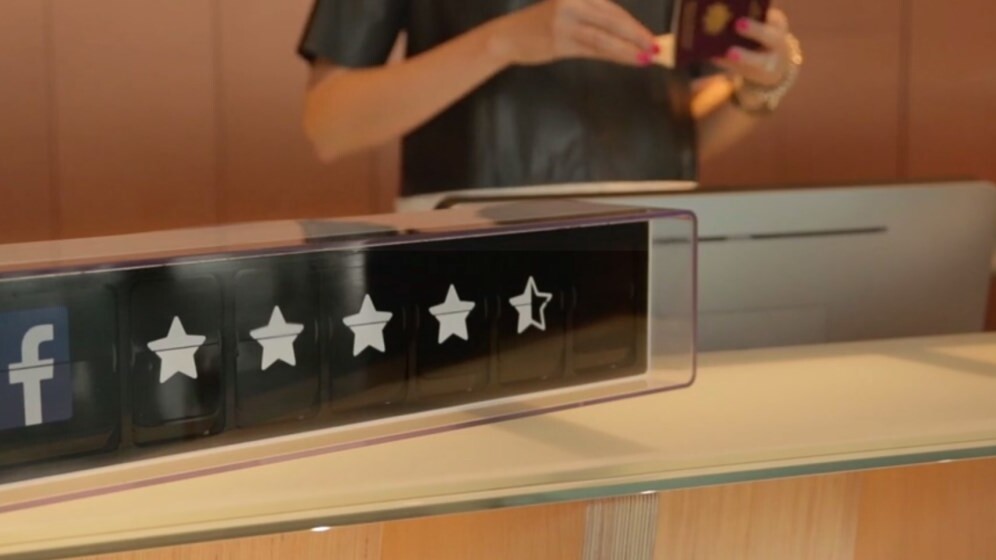 Flapit is a physical social metrics counter for your business, available from today