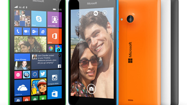 Microsoft drops the Nokia moniker for the new Lumia 535 smartphone