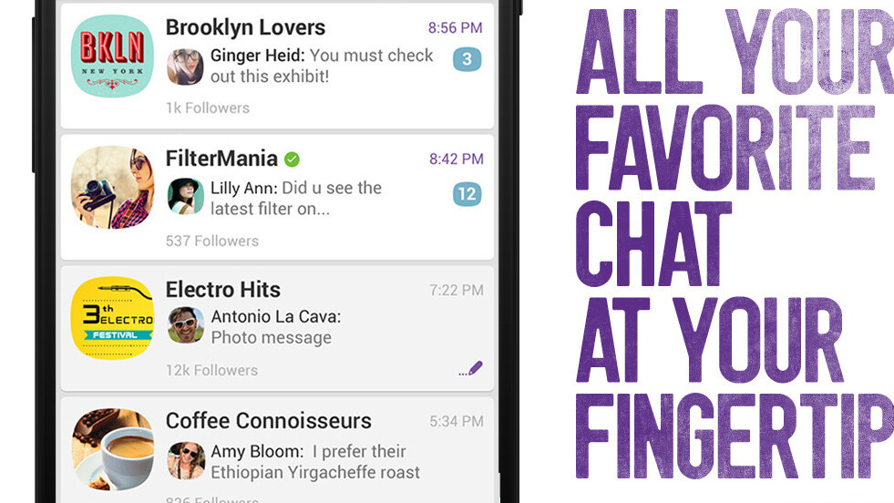 Messaging app Viber launches Public Chats for listening in on celebrity conversations