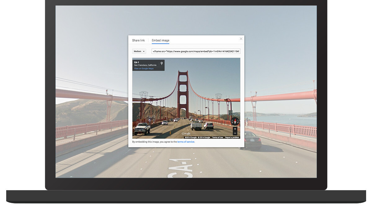 How to embed Google Maps Street View and Photo Sphere panoramas directly into websites