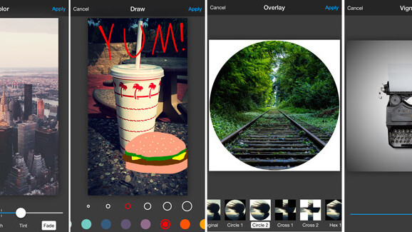 Aviary’s Photo Editor app gets its first update under Adobe — and it’s worth up to $200