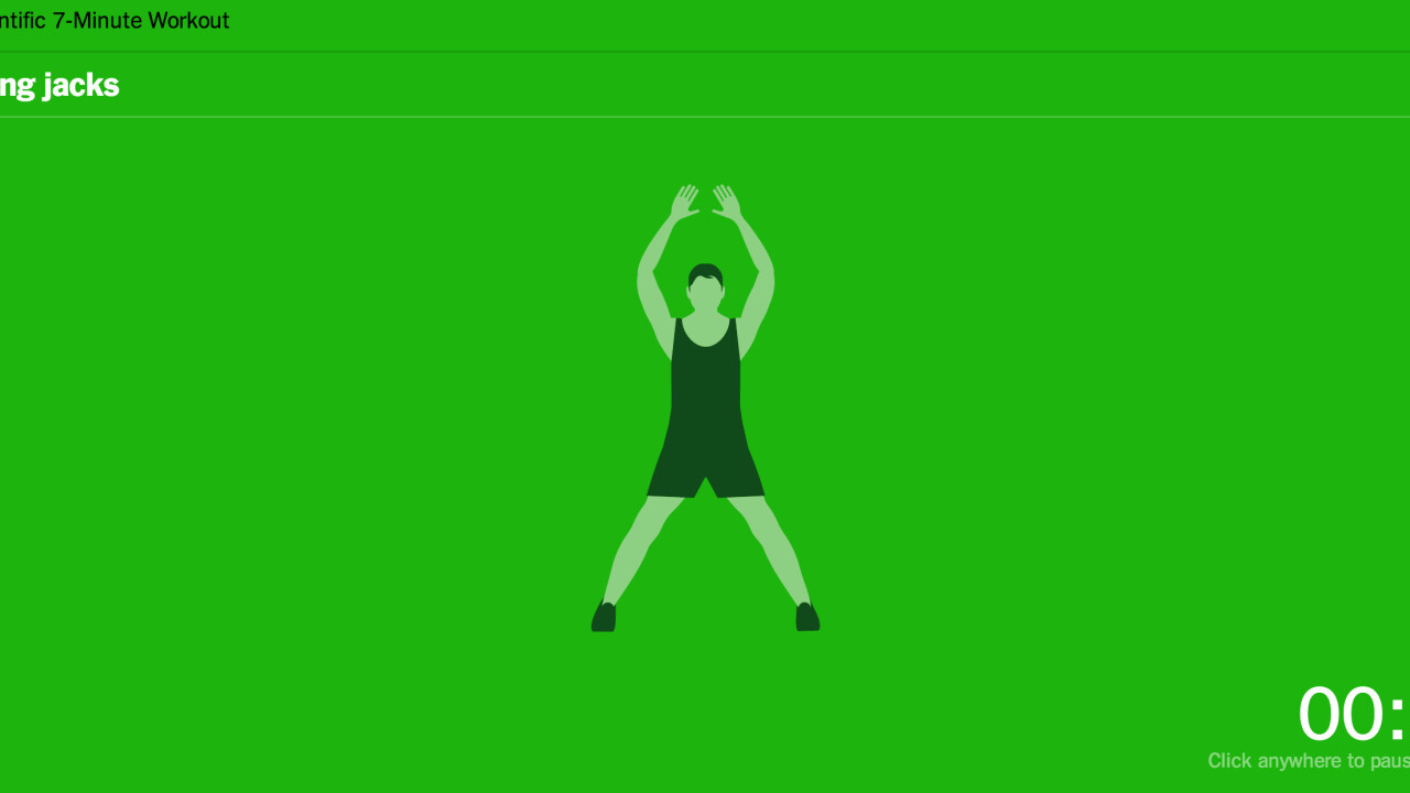 TNW’s Apps of the Year: 7 Minute Workout is all you need to get moving