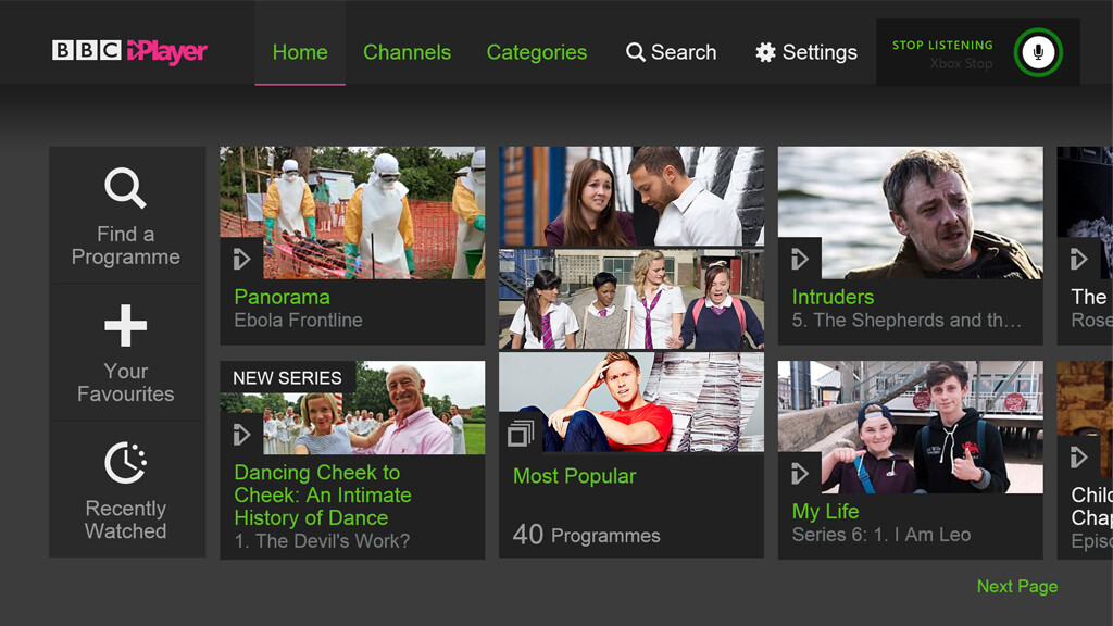BBC iPlayer hits XBox One and extends TV show downloads to 30 days