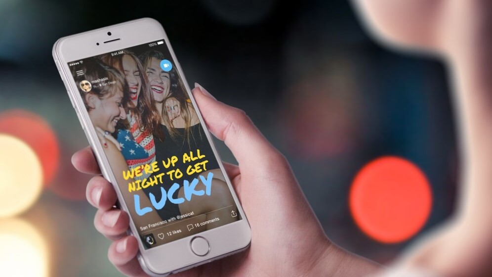 Clip for iOS lets you create and share 20 second videos with a soundtrack and lyrics