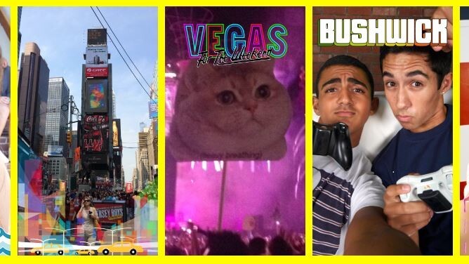 Snapchat now lets users and businesses create their own location-based geofilters