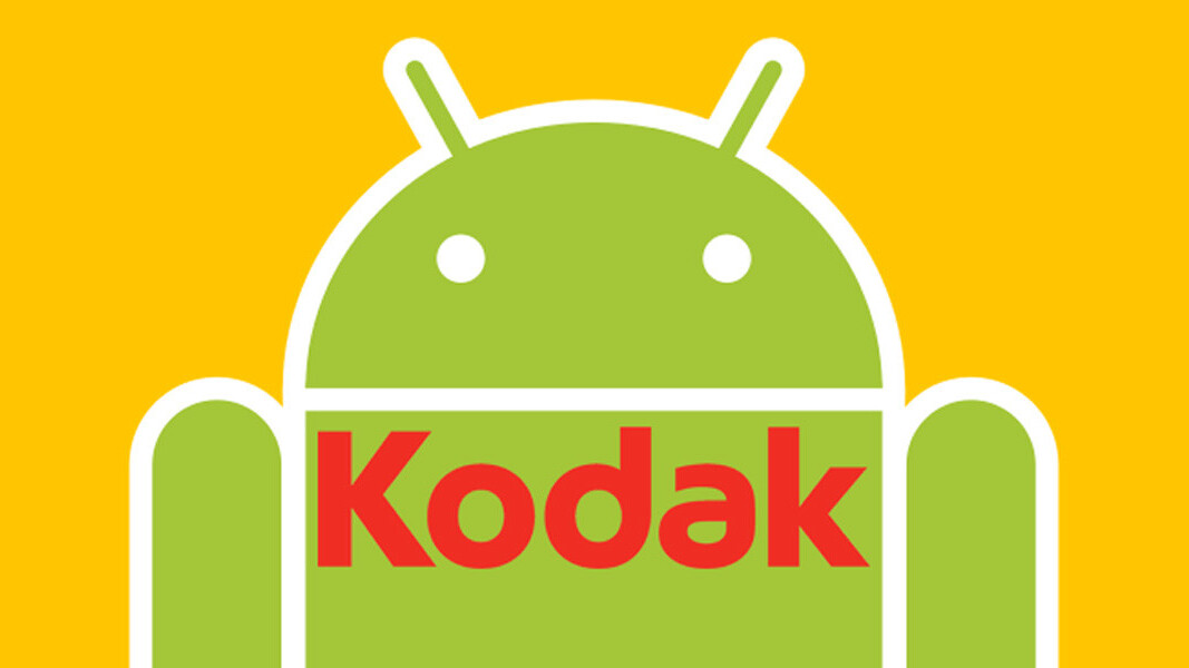 Kodak is coming out with an Android smartphone at CES; a tablet and camera will follow