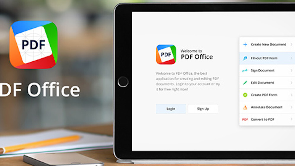 Readdle’s PDF Office for iPad turns images into editable forms