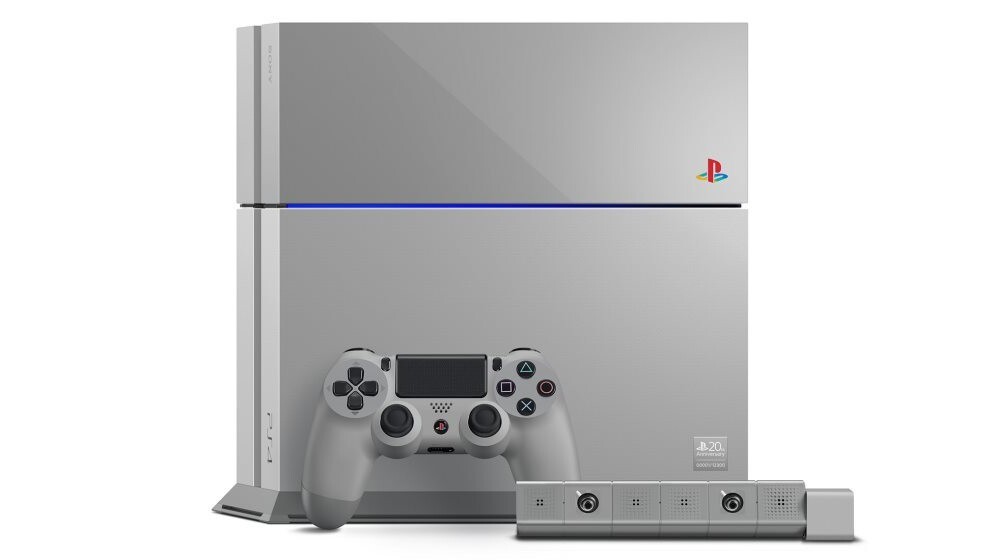 Sony reveals PS4 20th Anniversary Edition in original PlayStation colors