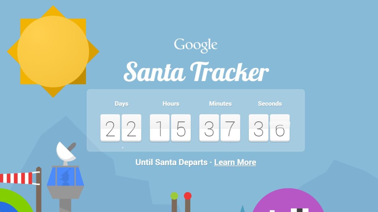 Google’s Santa Tracker is back with new coding courses, geography games and more
