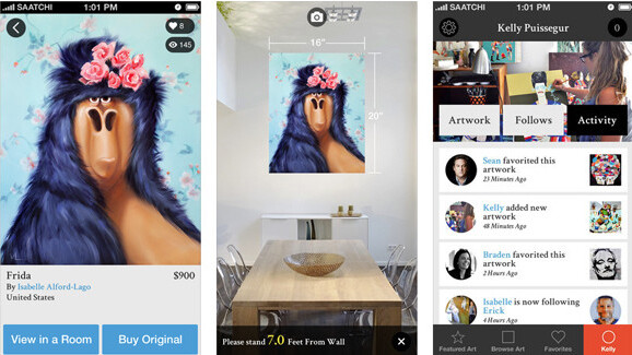 Saatchi Art’s “View in a Room” feature lets you visualize how art will look in your home