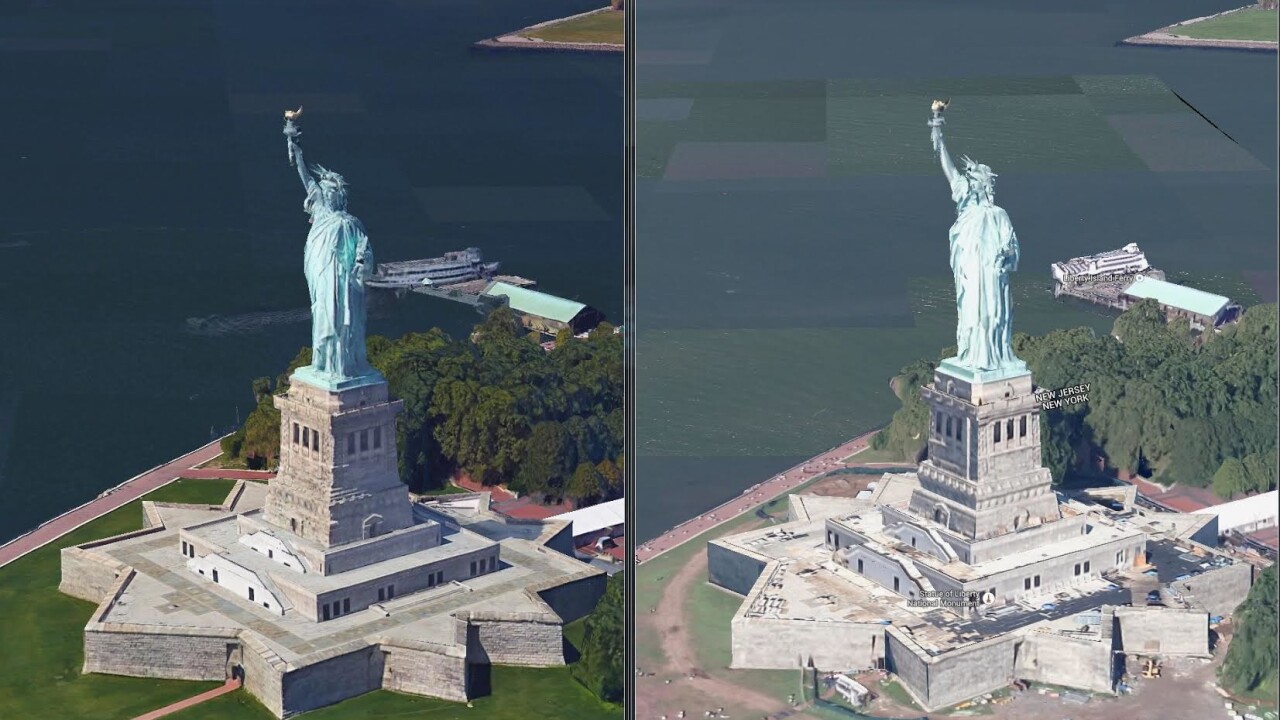 Google Maps is updating its Earth View mode with new high-res 3D models