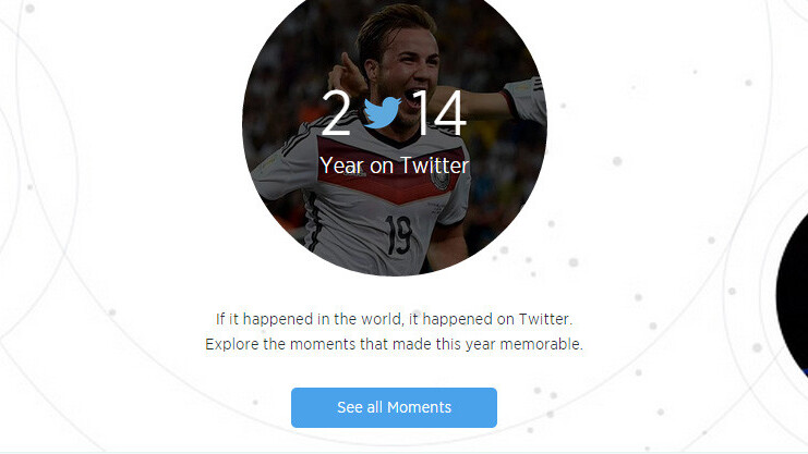 Twitter looks back on 2014