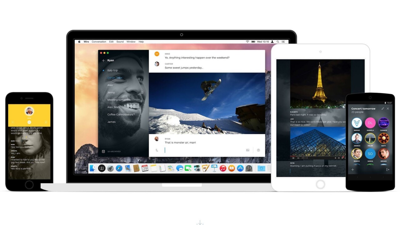 TNW’s Apps of the Year: Wire, the sleekest messenger for iOS and Android