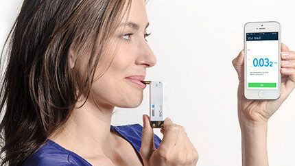 Get 20% off the BACtrack Vio Smartphone Breathalyzer (available worldwide)