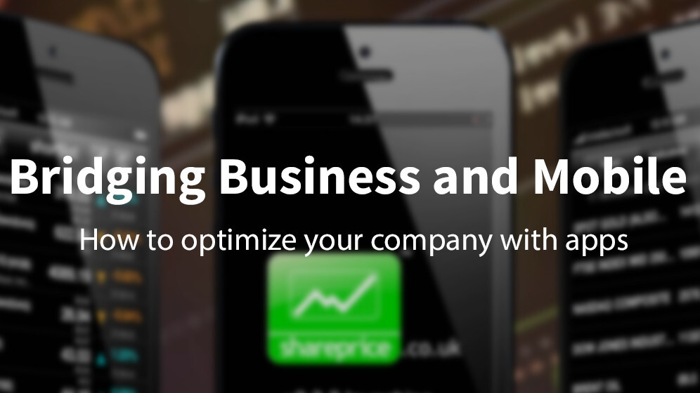 How to optimize your business with a mobile app
