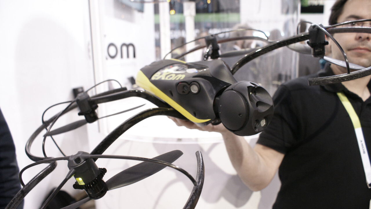 The Parrot eXom drone helps keep bridges from collapsing