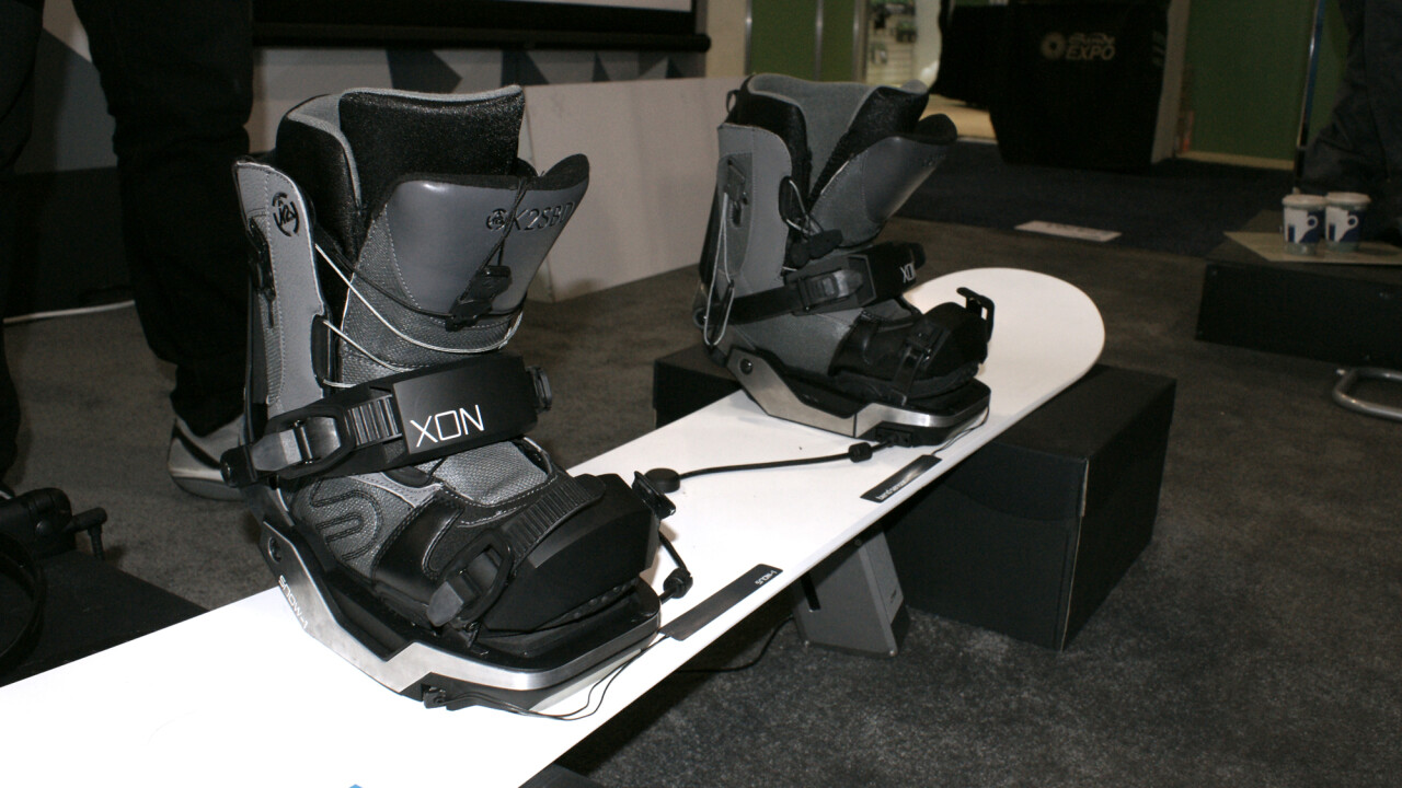 Become a better snowboarder with these motion tracking bindings
