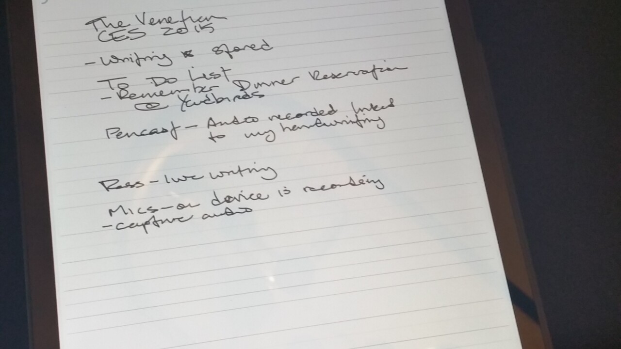 Hands-on: Livescribe 3’s upcoming Android app is built with Material Design in mind