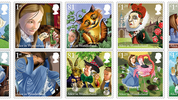 Go ask Alice, when she was just a small postage stamp