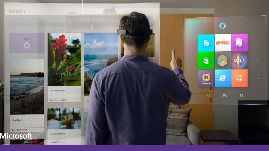 Microsoft unveils Windows Holographic, HoloLens wearable