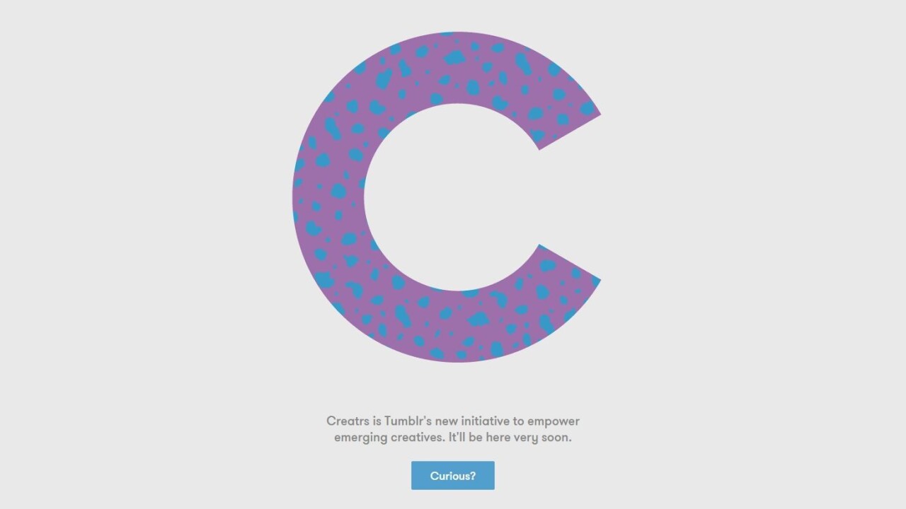Tumblr launches Creatrs program to help artists make money from brands