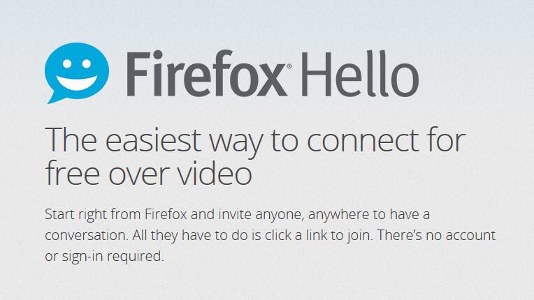 Firefox 35 brings improved cross-browser video chat and better performance
